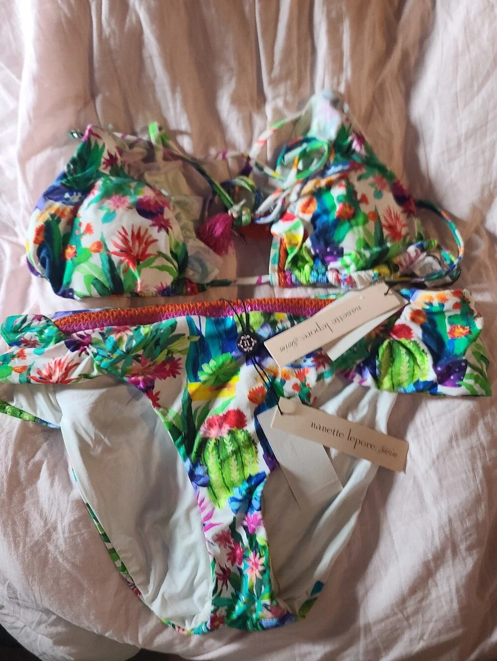Nanette Lepore Cactus Heartbreaker | Anthropologie Bikini Set